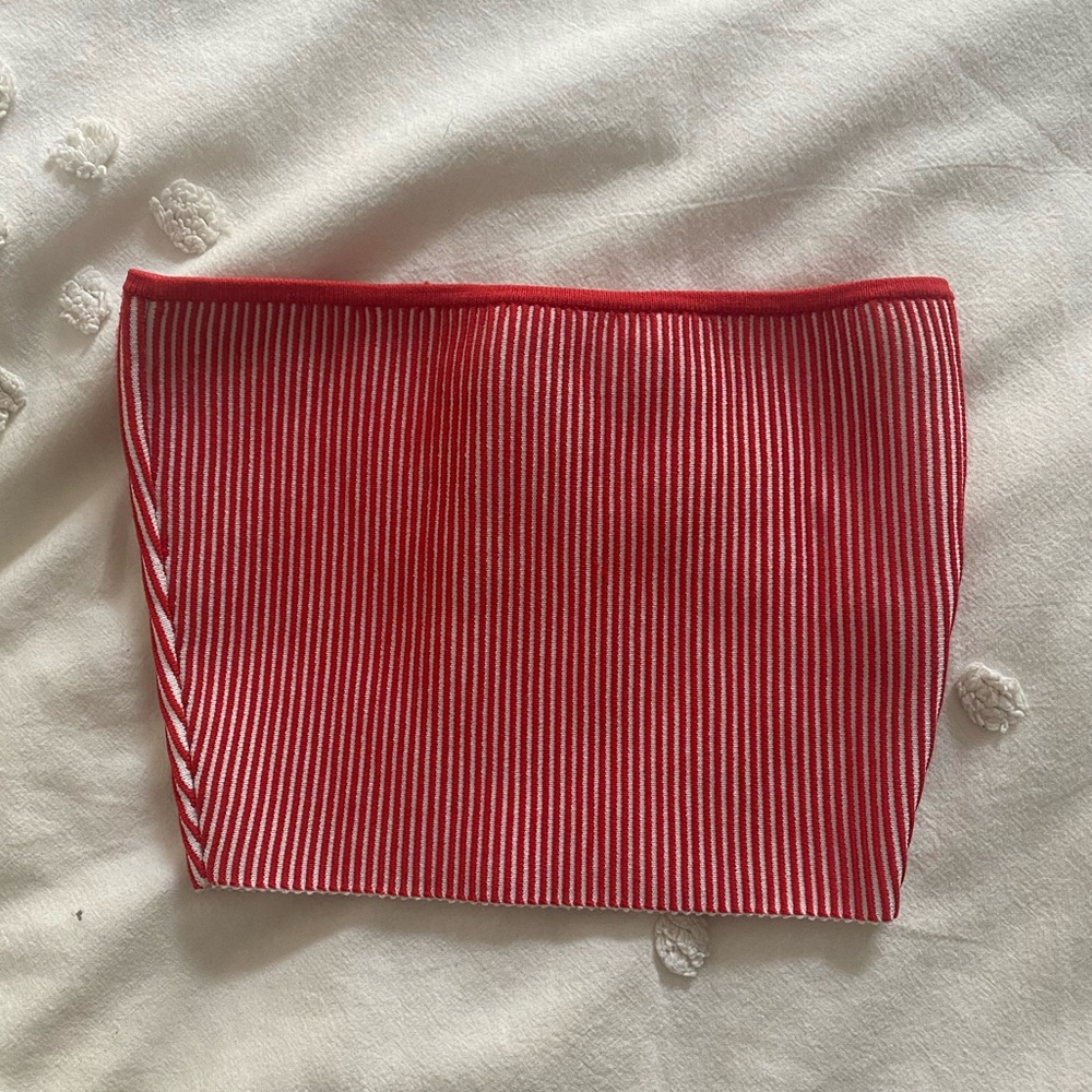 Babaton Striped Tube Top